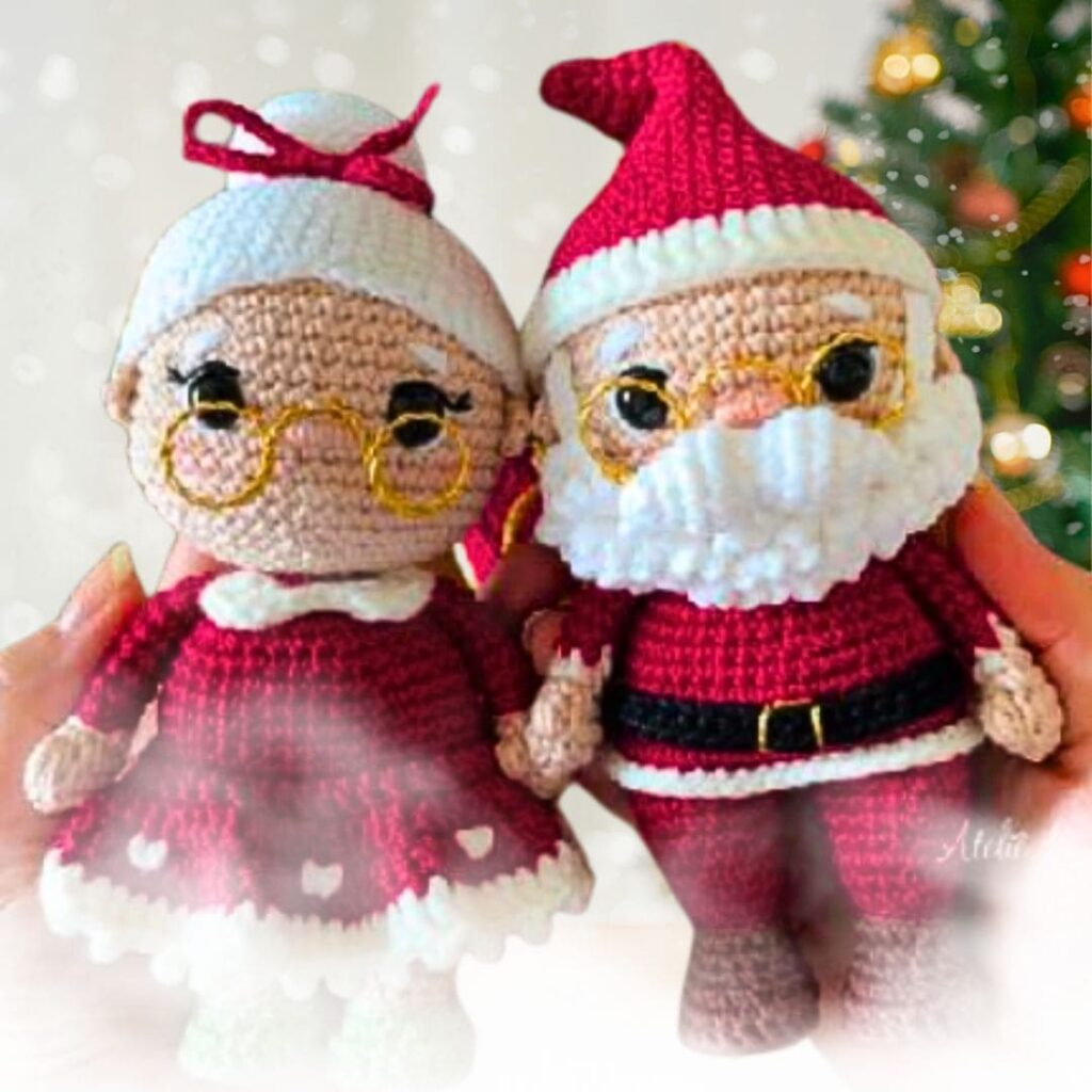 Amigurumis de navidad 🧑‍🎄🤶+ Pesebre + Alfombra navideña + cactus (11.900 pesos)